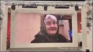 Small pixel pitch P1 86 LED screen in Europe #ledvideowall #ledwall #ledscreenfactory