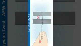 #Shorts How To Make A Haywire Twist  -  AFW Tool