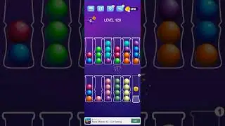 Ball Sort Level 126 Puzzle Color Sort Tatem Games Inc. All levels, #ballsortpuzzle