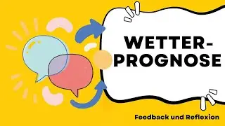 Wetterprognose & Theater | Lernspiel | Wortschatz trainieren | Deutsch lernen