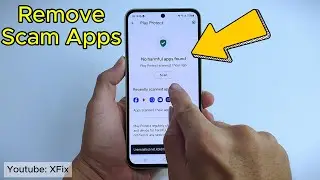 Remove scam apps using Play Store