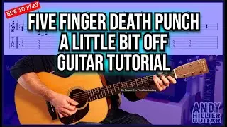 Five Finger Death Punch – Урок игры на гитаре немного не в стандартном строе