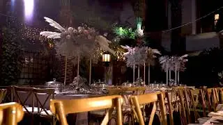 Peru Inspired wedding setup at Dubai Park Hyatt