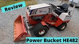 Compact Loader Bucket // Ventrac Bucket HE482 Review // Ventrac 4500Z