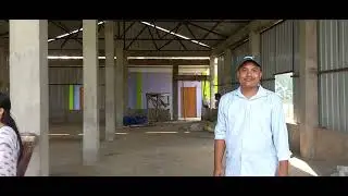 Gandhipara FPC Cashew Processing Unit - Under Construction and Machine Installation Process 8Nov23
