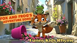 Fox and Frog&rsquo;s Funny Adventure | Funny Kids Rhyme | Kids Music Video | Prime Kids Learning