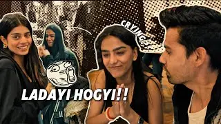 Ladai hogyii😫 #viralvideo #masti #funny #youtube #vlog 
