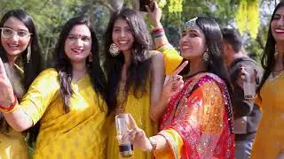 Vibrant Haldi Trailer Gurgaon | Haldi cinematic trailer | Yellow,Laughter & Love | Indian wedding