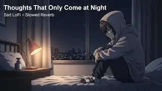 Thoughts That Only Come at Night 🌙 | Sad Lo-Fi Slowed Reverb