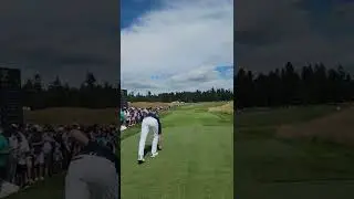 Dustin Johnson- LIV Golf- Pumpkin Ridge 2022- Hole 10 tee- final round