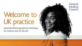 'You're invited to our Welcome to UK practice workshop' - Dame Clare Marx