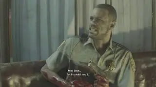 Resident evil 2 remake boss fight but the boss walks off the edge part 5