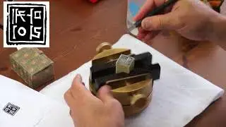 Making a Korean Name Seal with Henry Li for Kay's Birthday