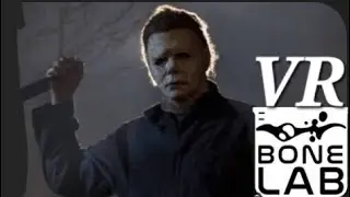 I played as Michael Myers in bonelab ( bonelab Vr mods)