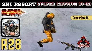 Sniper fury R28 Ski Resort Sniper Mission 16-20 | Invincible Sigog