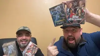 WWE tops chrome 🍺🌮❤️ #xrayhec #pokemon #wwe #topps #motivation #smile