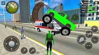 Spider Rope Hero Ninja Gangster Crime Vegas City #25 - Android Gameplay