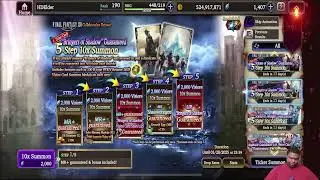 FFBE: War of The Visions Little Heroes, Big Dreams Holo Vision Card Banner Over View for 1/1/2025