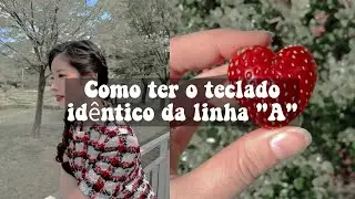 Como ter o teclado id&ecirc;ntico da linha 