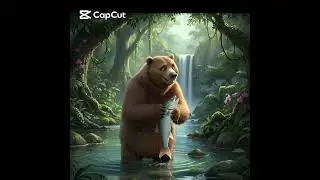 Hungry Bear&rsquo;s Big Catch 🐻🎣  in the River #shortvideo #trending #viral #funny