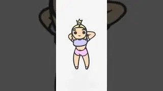 Renegade - TikTok Dance Animated #Shorts