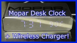 Mopar Wireless Charging Desk Clock