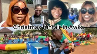 Christmas fun-fair in Awka,Nigeria | Funtime with family and friends.