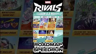 SEASON 6 ROADMAP SPEEDRUN #marvelrivals