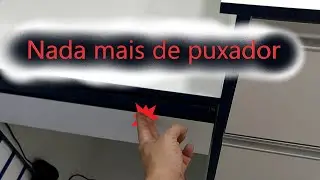 Gaveta com Corrediça Touch (toque)