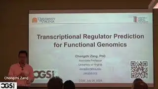 Chongzhi Zang | BART  A Transcriptional Regulator Prediction Method for Functional Genomics | CGSI23