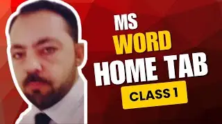 MS Word use of HOME TAB / ms word Home Tab Class-1   #computer #excel #viral