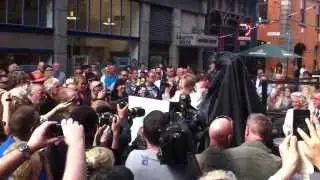 Phil Lynott restored statue unveiling 15/08/2013