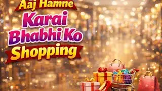 Aaj hamne karai bhabhi ko shopping 🛍️🛒 