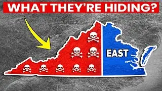 Why So Few Americans Live in Western Virginia Compared to Eastern Virginia