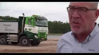 GINAF 8x8 de Waard Kipper test RTL Transportwereld