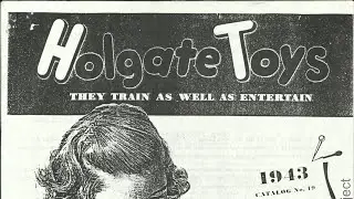 holgate toys 1943 catalogue