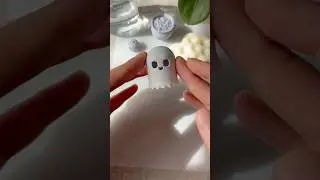 Dipingiamo il fantasmino che ho stampato in 3d #3dprinting #3dmodeling #3dart