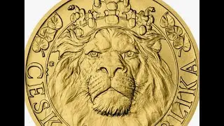 2022 1 oz Gold CZECK LION⭐️ $4 Billion Bohemian Crown Jewels