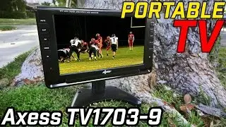 Портативный 9-дюймовый телевизор Axess TV1703-9 &mdash; перезаряжаемый и беспроводной!