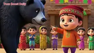 Kaalu Madari Aaya | कालू मदारी आया | Dancing Monkey Rhyme for Kids | Rhymes,nursery rhymes