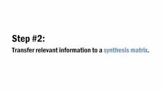 Synthesis Demo Video