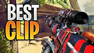 The MOST INSANE Clip on BO4!! (My BEST Clip on Black Ops 4)