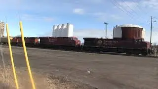 CP 9723 Leads a Yard Transfer Through Thunder Bay!