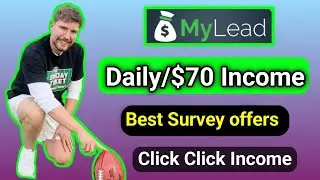 Mylead Daily/$10 Income | Best Survey Offers | Cpa Marketing Bangla tutorial | Mylead Marketing