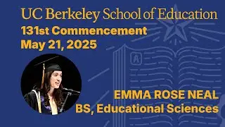 BSE Commencement 2025: student speaker Emma Rose Neal