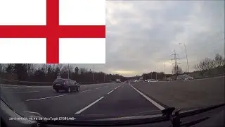 Driving in England --- From Cambridgeshire to Surrey M11, M25 1 hr 45 mins