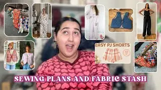 SEWING PLANS | FABRIC STASH | CHATTY VLOG