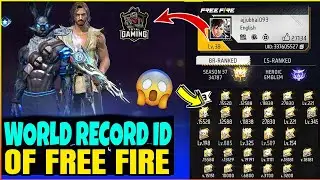Total Gaming old I'd world record🔥😱2017 Players vs 2024 Players🤬Garena free fire india