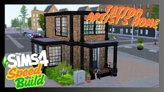 Tattoo Artist Home - IRL Salary Build - The Sims 4