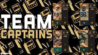 Which Team Captain Will Be The Best?! Madden 23 Ultimate Team #MUT